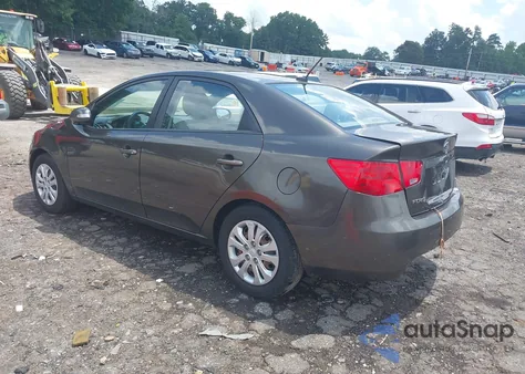 2010 Kia Forte Ex z USA, uszkodzony, nr VIN KNAFU4A23A5808155
